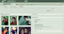 Desktop Screenshot of laurette-stuff.deviantart.com
