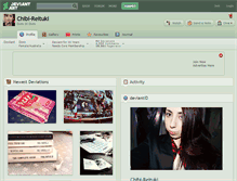 Tablet Screenshot of chibi-reituki.deviantart.com