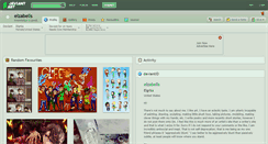 Desktop Screenshot of elzabells.deviantart.com