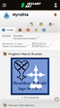 Mobile Screenshot of myrothia.deviantart.com
