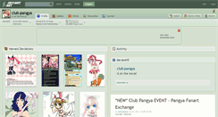 Desktop Screenshot of club-pangya.deviantart.com