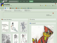 Tablet Screenshot of ericalink3.deviantart.com