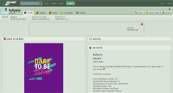 Desktop Screenshot of kaliyana.deviantart.com