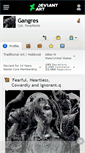 Mobile Screenshot of gangres.deviantart.com