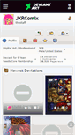 Mobile Screenshot of jkrcomix.deviantart.com