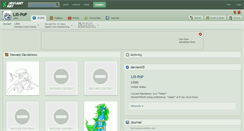 Desktop Screenshot of lili-pop.deviantart.com