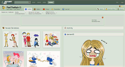 Desktop Screenshot of feeltherain13.deviantart.com