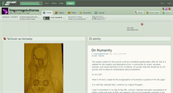 Desktop Screenshot of dragonmageauthoress.deviantart.com