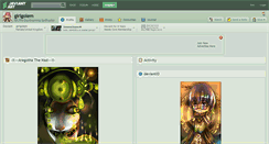 Desktop Screenshot of girlgolem.deviantart.com
