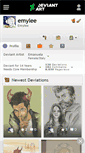 Mobile Screenshot of emylee.deviantart.com