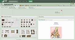 Desktop Screenshot of mysticsamuraix.deviantart.com