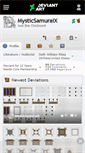 Mobile Screenshot of mysticsamuraix.deviantart.com