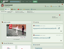 Tablet Screenshot of hosamezzat.deviantart.com