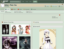Tablet Screenshot of better--than--you.deviantart.com