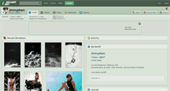 Desktop Screenshot of jimmypham.deviantart.com