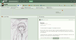 Desktop Screenshot of ky390.deviantart.com