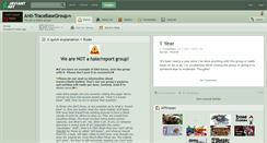 Desktop Screenshot of anti-tracebasegroup.deviantart.com