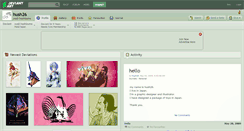 Desktop Screenshot of hush26.deviantart.com