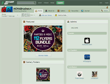 Tablet Screenshot of mohabrushes.deviantart.com