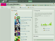 Tablet Screenshot of htf-love-child-club.deviantart.com