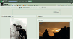 Desktop Screenshot of ilhaman.deviantart.com