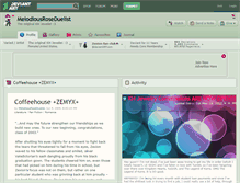 Tablet Screenshot of melodiousroseduelist.deviantart.com