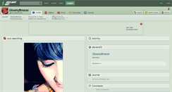 Desktop Screenshot of gloomybreeze.deviantart.com