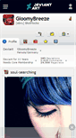 Mobile Screenshot of gloomybreeze.deviantart.com