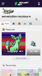 Mobile Screenshot of eeveelution-recolour.deviantart.com