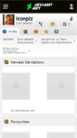 Mobile Screenshot of iconplz.deviantart.com