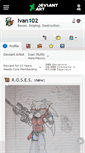 Mobile Screenshot of ivan102.deviantart.com