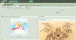 Desktop Screenshot of darktangrowth.deviantart.com