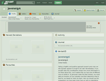 Tablet Screenshot of jawenergy6.deviantart.com