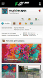 Mobile Screenshot of musickscapes.deviantart.com