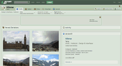 Desktop Screenshot of killerae.deviantart.com