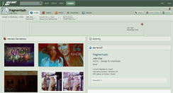 Desktop Screenshot of fragmentado.deviantart.com