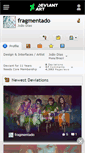 Mobile Screenshot of fragmentado.deviantart.com