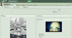 Desktop Screenshot of god-palace.deviantart.com
