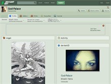 Tablet Screenshot of god-palace.deviantart.com