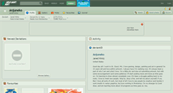 Desktop Screenshot of anjuneko.deviantart.com