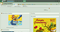 Desktop Screenshot of cometa-guavaberry.deviantart.com