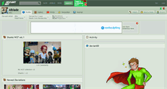 Desktop Screenshot of alblade.deviantart.com