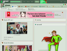 Tablet Screenshot of alblade.deviantart.com