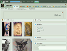 Tablet Screenshot of flosch-art.deviantart.com