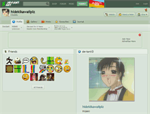 Tablet Screenshot of hidekikawaiiplz.deviantart.com