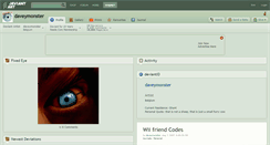 Desktop Screenshot of daveymonster.deviantart.com