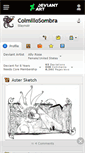 Mobile Screenshot of colmillosombra.deviantart.com