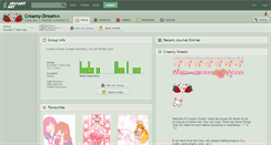 Desktop Screenshot of creamy-dream.deviantart.com