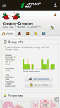 Mobile Screenshot of creamy-dream.deviantart.com