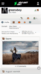 Mobile Screenshot of greenxboy.deviantart.com